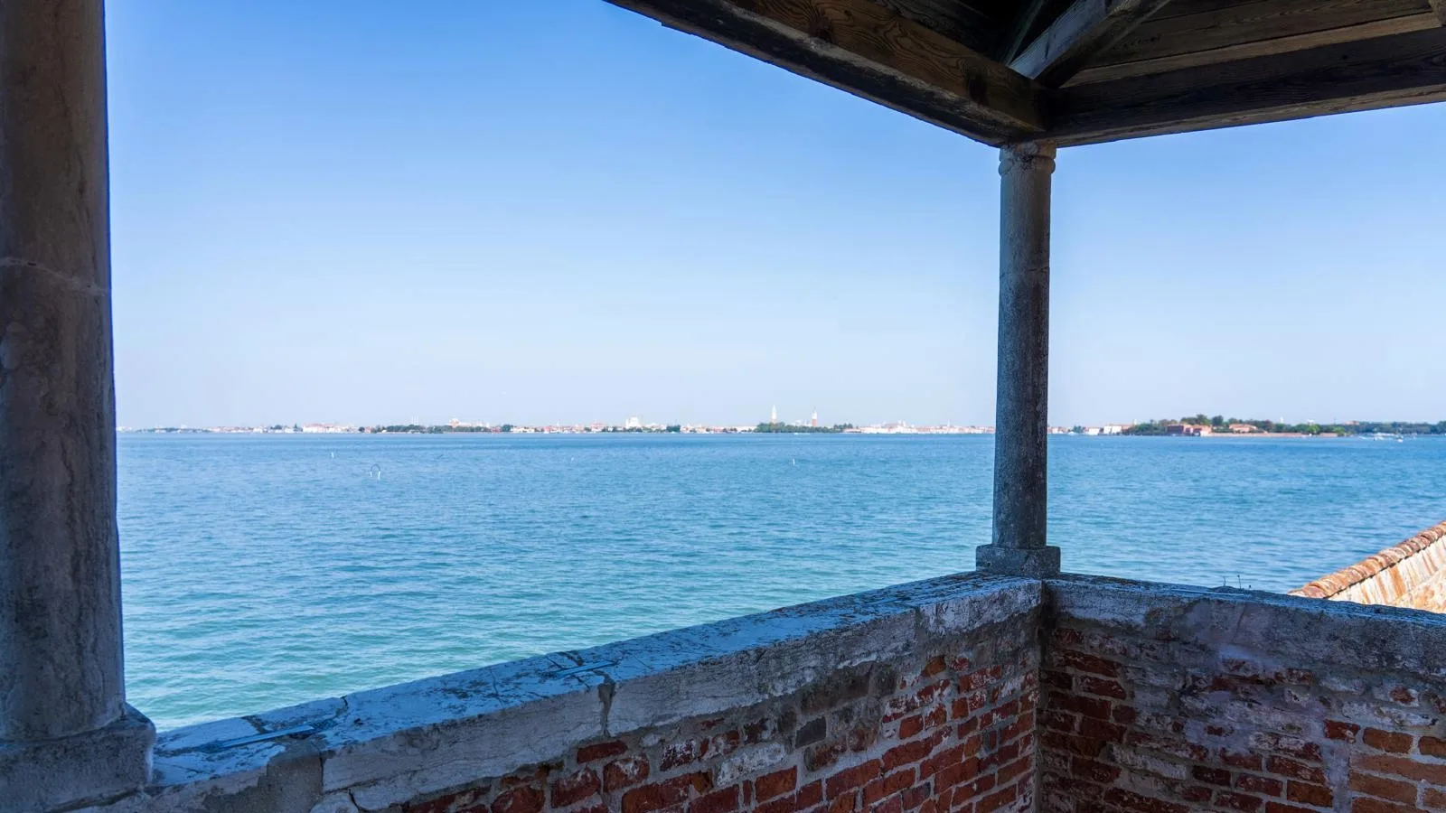 Vista di Venezia dal Lazzaretto vecchio