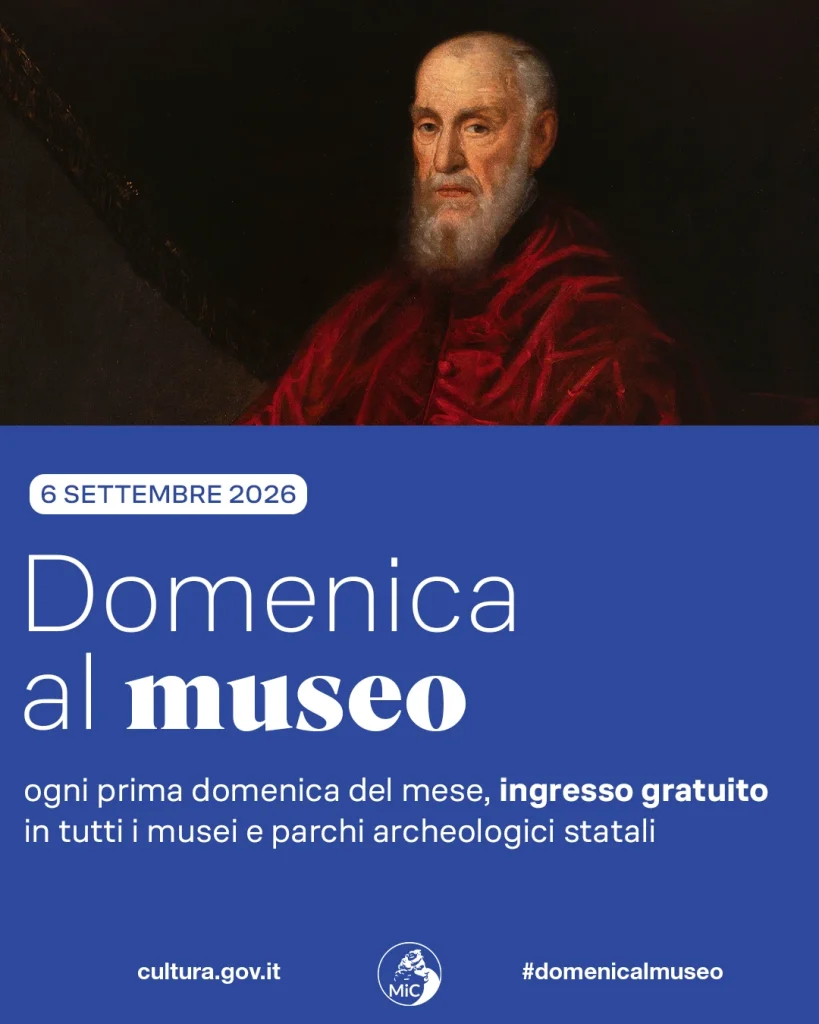 Domenica 6 settembre 2026 ingresso gratuito al Museo di Palazzo Grimani