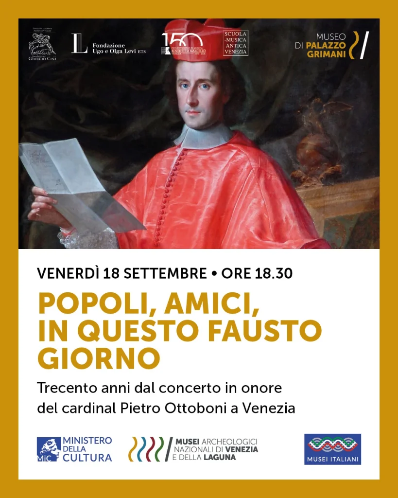 Popoli, amici, in questo fausto giorno – Concerto al Museo di Palazzo Grimani