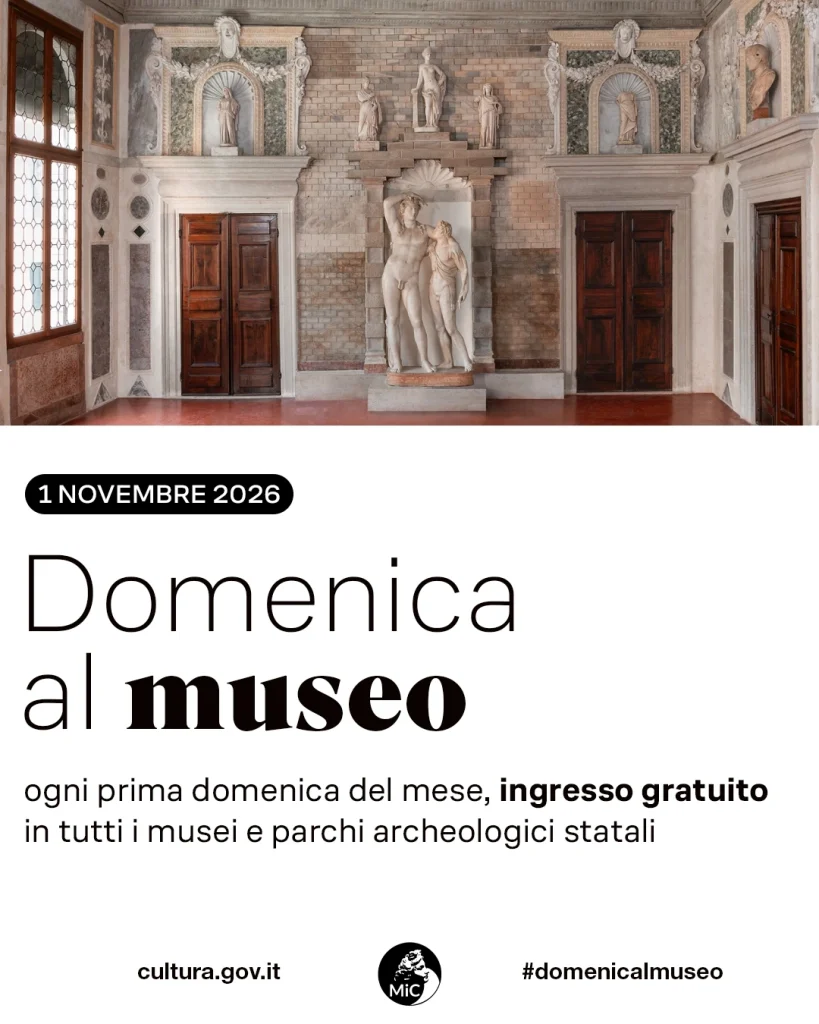 Domenica 1 novembre 2026 ingresso gratuito al Museo di Palazzo Grimani