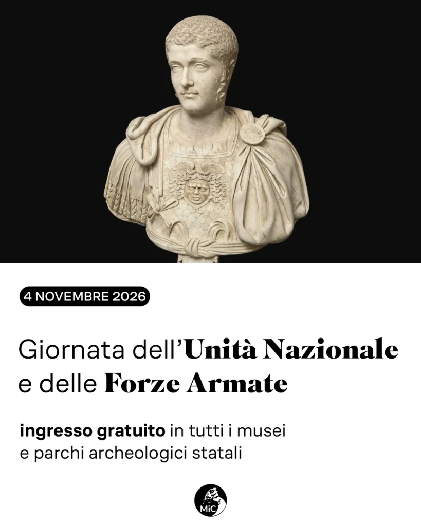 4 novembre 2026 | Ingresso gratuito al Museo archeologico nazionale di Venezia